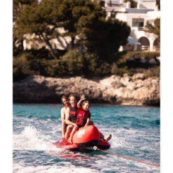 BOUEE TRACTEE BANANE ROUGE JOBE 3 PERSONNES -Jobe Boutique bouee tractee banane rouge jobe 3 personnes 6