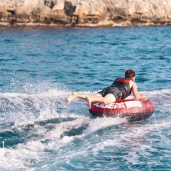 BOUEE TRACTEE JOBE CRUSHER TOWABLE ROUGE 1 PERSONNE -Jobe Boutique bouee tractee jobe crusher towable rouge 1 personne 6