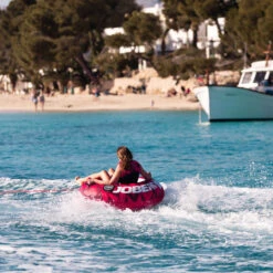 BOUEE TRACTEE JOBE RUMBLE ROSE 1 PERSONNE -Jobe Boutique bouee tractee jobe rumble rose 1 personne 2