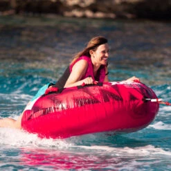 BOUEE TRACTEE JOBE RUMBLE ROSE 1 PERSONNE -Jobe Boutique bouee tractee jobe rumble rose 1 personne 3