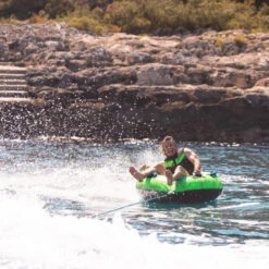 BOUEE TRACTEE JOBE VERT RUMBLE PACKAGE -Jobe Boutique bouee tractee jobe vert rumble package 6