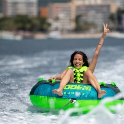 JOBE Bouee Tractee Rumble Package 1 Personne Teal -Jobe Boutique bouee tractee rumble package 1 personne teal 6