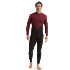 COMBINAISON JOBE PERTH FULLSUIT 3/2MM BACKZIP ROUGE