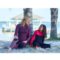 COMBINAISON JOBE VICTORIA 3/2 MM FEMME BORDEAUX S -Jobe Boutique combinaison jobe victoria 3 2 mm femme bordeaux s 2