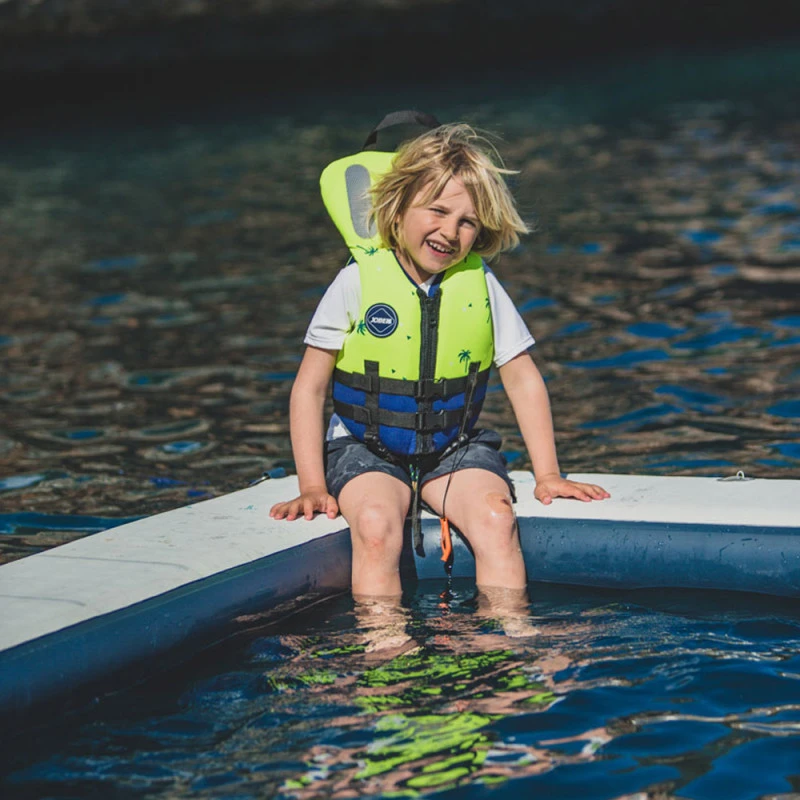 GILET DE SAUVETAGE NEOPRENE JOBE JAUNE SAFETY ENFANT 6 GILET DE SAUVETAGE NEOPRENE JOBE JAUNE SAFETY ENFANT – Image 4