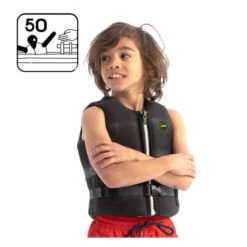 Gilet Néoprene Jobe Noir Junior