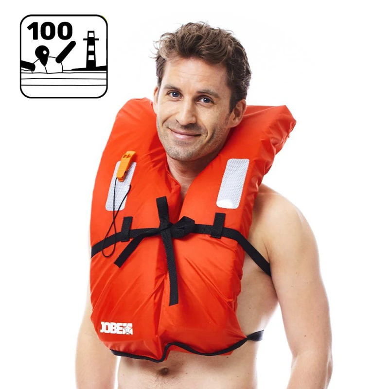 PACK 4 GILETS DE SAUVETAGE JOBE EASY BOATING ORANGE TU 4 PACK 4 GILETS DE SAUVETAGE JOBE EASY BOATING ORANGE TU – Image 2