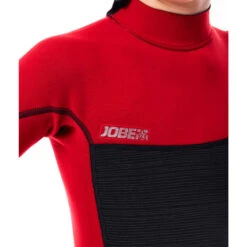 SHORTY JOBE BOSTON 2MM ENFANT BACKZIP ROUGE M -Jobe Boutique shorty jobe boston 2mm enfant backzip rouge m 2
