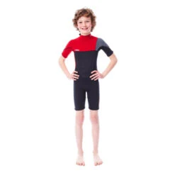 SHORTY JOBE BOSTON 2MM ENFANT BACKZIP ROUGE M -Jobe Boutique shorty jobe boston 2mm enfant backzip rouge m 4