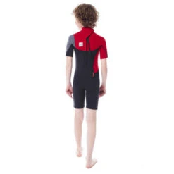 SHORTY JOBE BOSTON 2MM ENFANT BACKZIP ROUGE M -Jobe Boutique shorty jobe boston 2mm enfant backzip rouge m 6