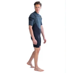 SHORTY JOBE PERTH 3/2MM BLEU FRONTZIP L -Jobe Boutique shorty jobe perth 3 2mm bleu frontzip l 6