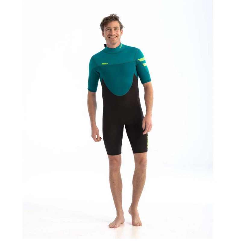 SHORTY JOBE PERTH 3/2MM BLEU TEAL 4 SHORTY JOBE PERTH 3/2MM BLEU TEAL – Image 2